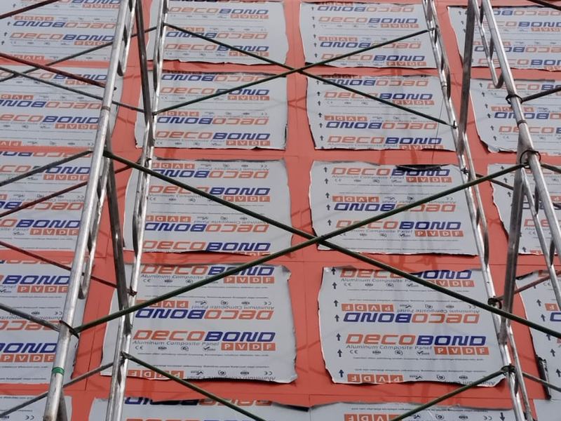 Contoh pekerjaan: suplai material acp